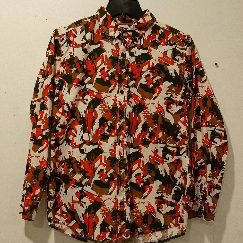 Boys Timberland Canvas Shirt (w)
